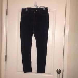 DARK BLUE HIGH WAISTED JEANS !